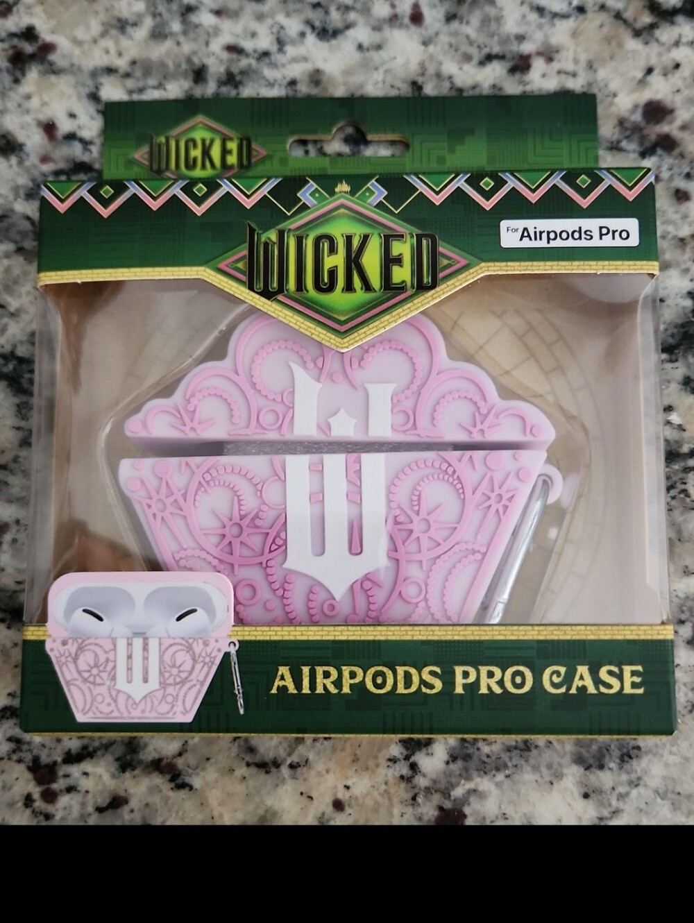 Wicked Pink Glinda Crown AirPods Pro Case - NIB Officially Licensed